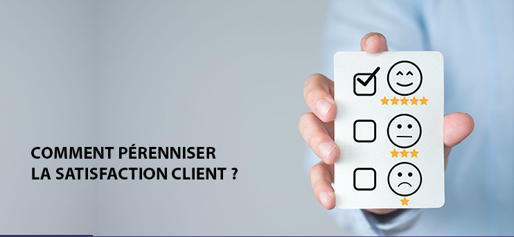 satisfaction client conseil pour les entreprise visuel de l'article