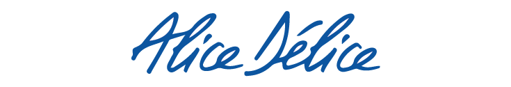 Logo de l'entreprise Alice Délice destiné à montrer qui sont nos clients dans le domaine de la Satisfaction Client.